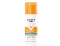 Eucerin Solar Facial Gel-Crema Toque Seco Piel Grasa (FPS 50+) COLOR Tono Claro 50 ml