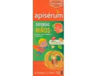 Apisérum Defensas Niños Jalea Real Vitaminada 150 ml Sabor Tutti-Fruti
