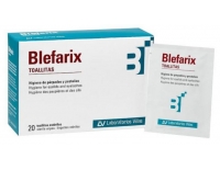 Blefarix Toallitas Para Higiene de Párpados y Pestañas 20 Toallitas Unidosis Estériles 2.5 ml
