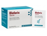 Blefarix Toallitas Para Higiene de Párpados y Pestañas 50 Toallitas Unidosis Estériles 2.5 ml