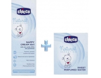 Chicco Baby Natural Sensation Pasta Bálsamica 4 en 1 100 ml + Agua Perfumada 100 ml