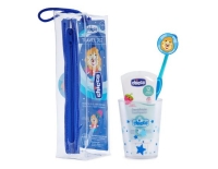 Chicco Baby Cepillo de Dientes Set Dental +36 Meses Azul