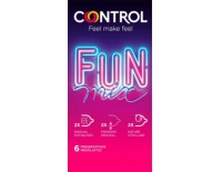 Control Fun Mix Preservativo 6 Unidades Surtidas