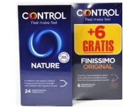 Control Nature Preservativo 24 Unidades + REGALO 6 Finissimo