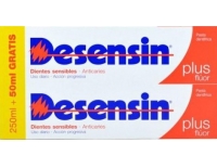Desensin Plus Flúor Dentífrico DUPLO 125 ml + 125 ml + REGALO 50 ml