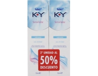 KY JELLY DUPLO Lubricante 75 ml + 75 ml 2ª Unidad 50% de Descuento