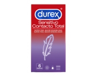 Durex Sensitivo Contacto Total Preservativo 6 Unidades