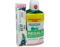Fluocaril Bi-fluore Colutorio DUPLO 500 ml + 500 ml REGALO Pasta Dientes 75 ml