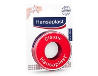 Hansaplast Esparadrapo de Tela Color Carne 5 m x 2,5 cm