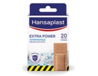 Hansaplast Tiritas de Tela Extra Fuerte Impermeables 20 Apósitos de 26 mm x 76 mm