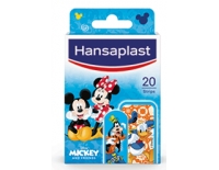 Hansaplast Tiritas Infantiles Mickey Mouse 20 Apósitos de 2 Tamaños