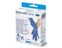 Hartmann Guantes Nitrilo Fino Azul Peha-soft Talla-S 10 Unidades