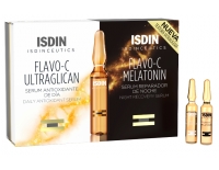 IsdinCeutics Flavo-C Melatonin & Ultraglican Rutina Antioxidante día y Noche 20 Ampollas