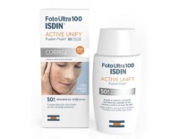 Isdin Fotoprotector Solar Facial FotoUltra 100 Active Unify (SPF 50+) Antimanchas Fusion Fluido50 ml