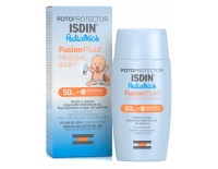 Isdin Fotoprotector Solar Pediátrico Facial y Corporal Fusion Fluido Mineral Baby (SPF 50) 50 ml +0 Meses