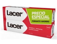 Lacer Anticaries Pasta Dentífrica DUPLO 125 ml + 125 ml
