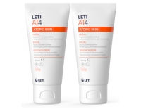 LetiAT4 Crema Facial DUPLO Pieles Atópicas y Secas 50 ml + 50 ml