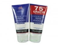 Neutrogena Manos Crema Rápida Absorción DUPLO 75 ml + 75 ml