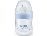 Nuk Biberón Nature Sense 150 ml Silicona 0-6 Meses Tetina Talla-M Azul