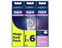 Oral B Cabezal Recambio Sensitive Clean TRIPLO 6 Unidades