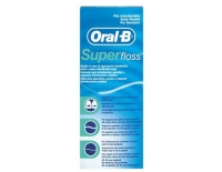 Oral B Seda Dental Superfloss Ortodoncias y Puentes 50 Hebras Precortadas