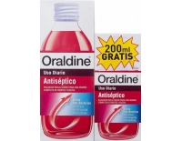 Oraldine Antiséptico Colutorio Clásico de Uso Diario 400 ml + REGALO 200 ml