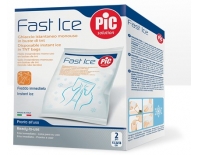 Pic Fast Ice Hielo Instantáneo Monouso 2 Piezas de 14 x 15 cm