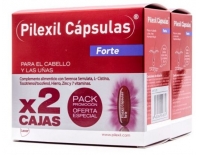Pilexil Cápsulas Forte DUPLO Para Uñas y Caída del Cabello 200 Cápsulas