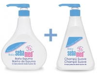 Baby Sebamed Baño Espuma 500 ml + Champú Suave 500 ml