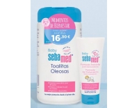 Baby Sebamed Pack Toallitas Oleosas 70 Unidades + Pomada Tratante Para Escoceduras 100 ml