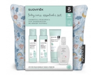 Suavinex Cosmética Bebés Neceser Formato Viaje Con 4 Productos Azul