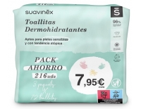 Suavinex Cosmética Bebés Toallitas Húmedas TRIPLO 216 Unidades