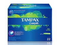 Tampax Compak Super 22 Unidades