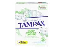 Tampax 100% Algodón Orgánico Regular 16 Unidades