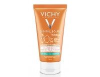 VICHY Solar Facial Capital Soleil BB Cream Facial Tacto Seco con COLOR (SPF 50) 50 ml