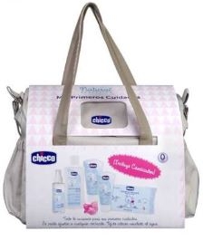 Chicco Baby Natural Sensation Bolso 6 Productos con Cambiador Rosa