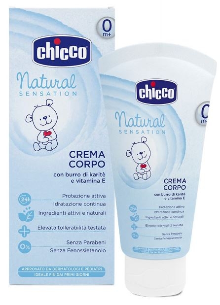 Chicco Baby Natural Sensation Crema Corporal 150 ml