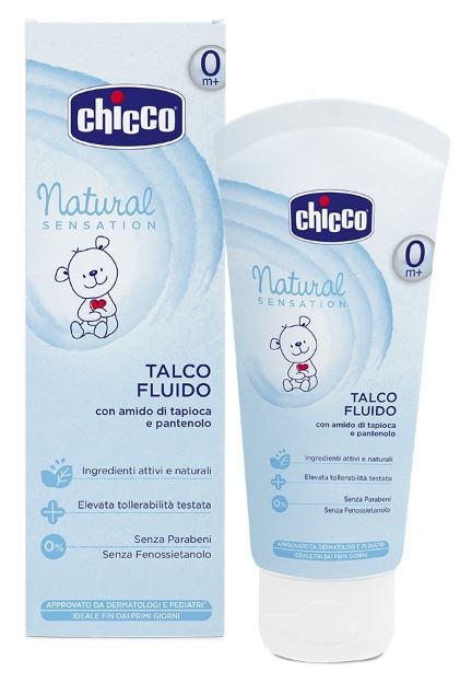 Chicco Baby Natural Sensation Talco Líquido 100 ml