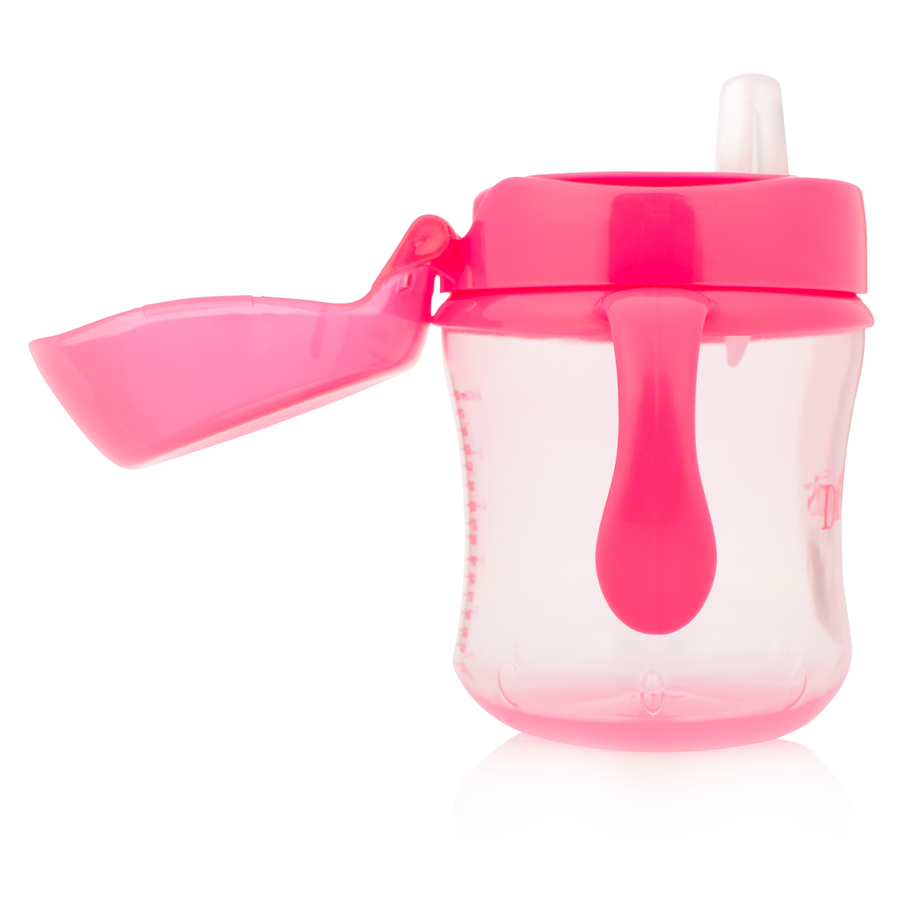 Deliplus Vaso bebe antigoteo rosa 1 unidad