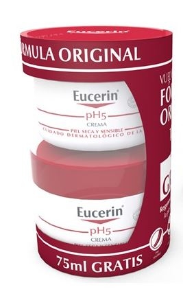 Eucerin pH5 Crema Hidratante 100 ml + REGALO 75 ml