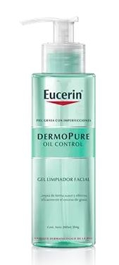 Eucerin Dermopure Oil Control Gel LImpiador Facial Piel Grasa 200 ml