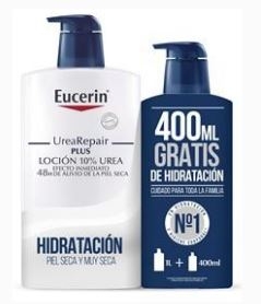 Eucerin UreaRepair Plus Loción 10% Urea 1000 ml + REGALO 400 ml