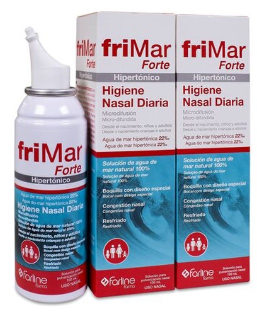 Frimar Forte Higiene Nasal Hipertónico DUPLO 120 ml + 120 ml
