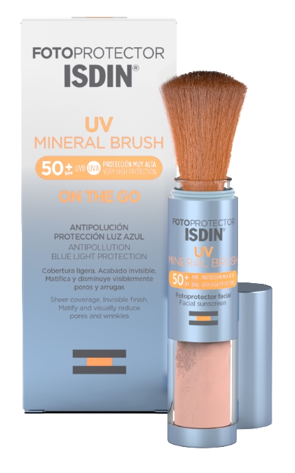 Isdin Fotoprotector Solar Facial UV Mineral SunBrush (SPF50+) Brocha Dosificadora 4 gr