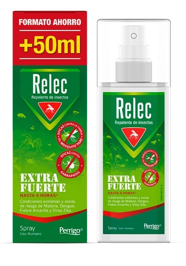 Relec Extra Fuerte Repelente de Insectos Spray 125 ml FORMATO AHORRO