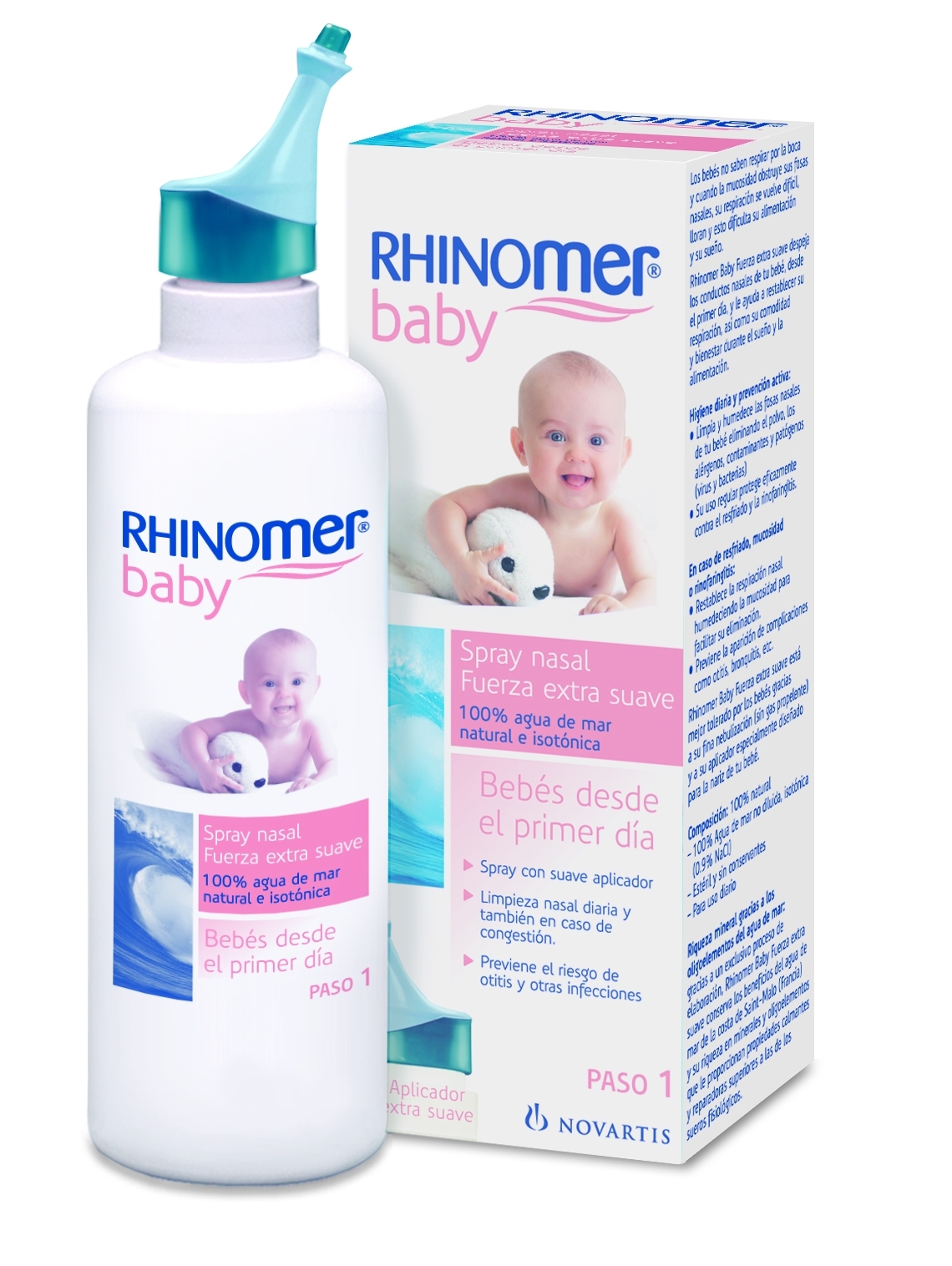 Rhinomer 0 Baby Extra Suave Limpieza Nasal 115 ml