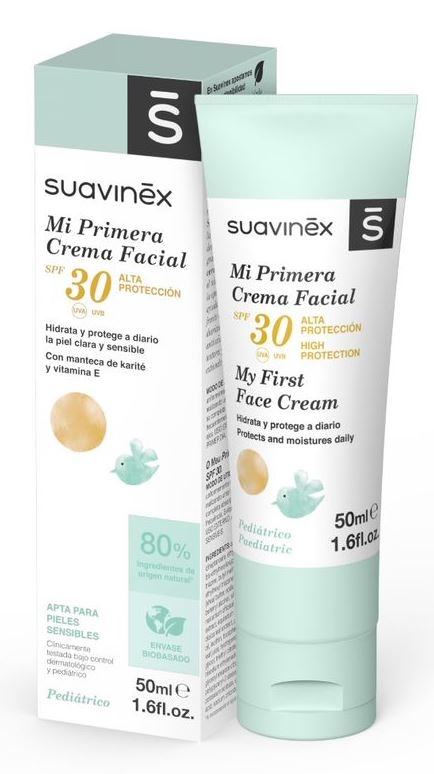 Suavinex Cosmética Bebés Crema Facial (SPF30) 50 ml