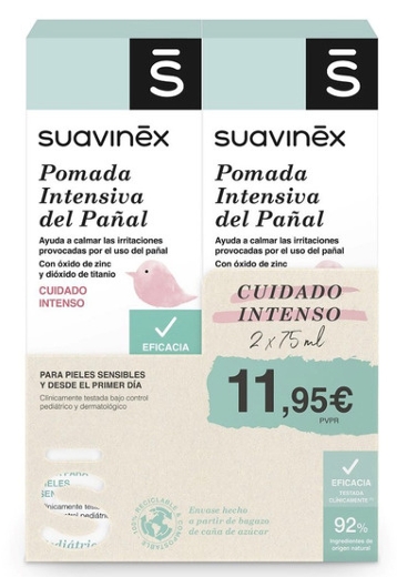 Comprar Suavinex Crema Pañal Duplo 2X75ml